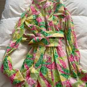 Vintage Lilly Pulitzer shirt dress